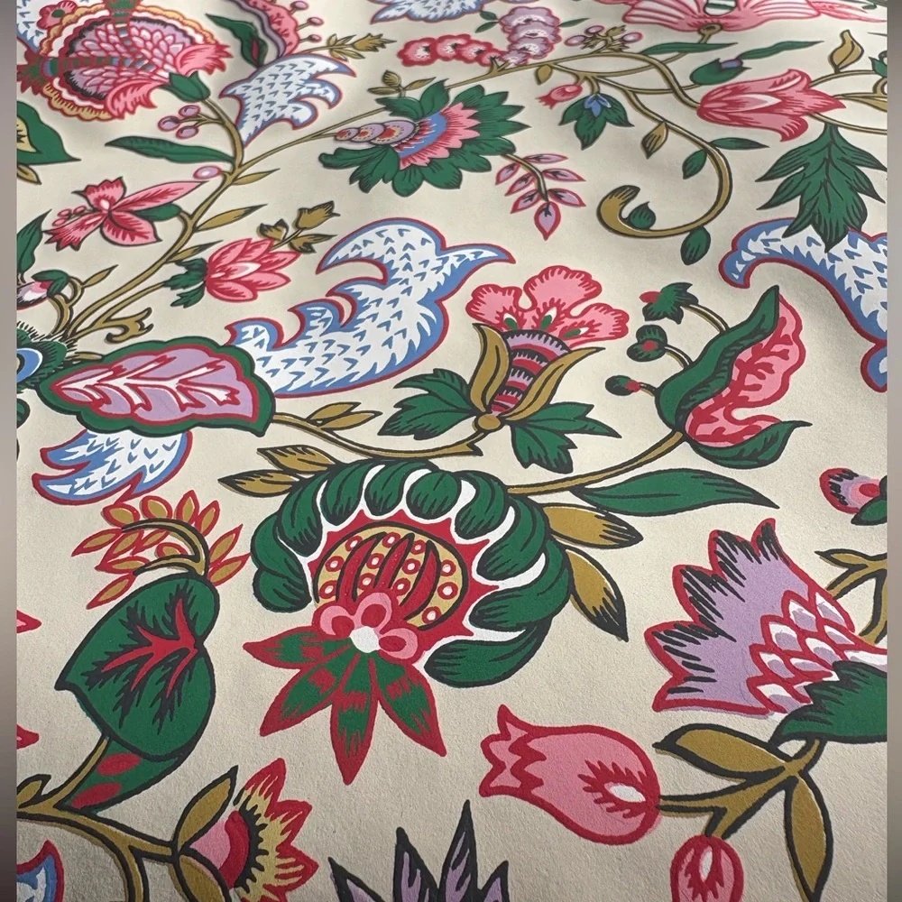 Vintage Pierre Deux La Belle Helene Wallpaper Remnant